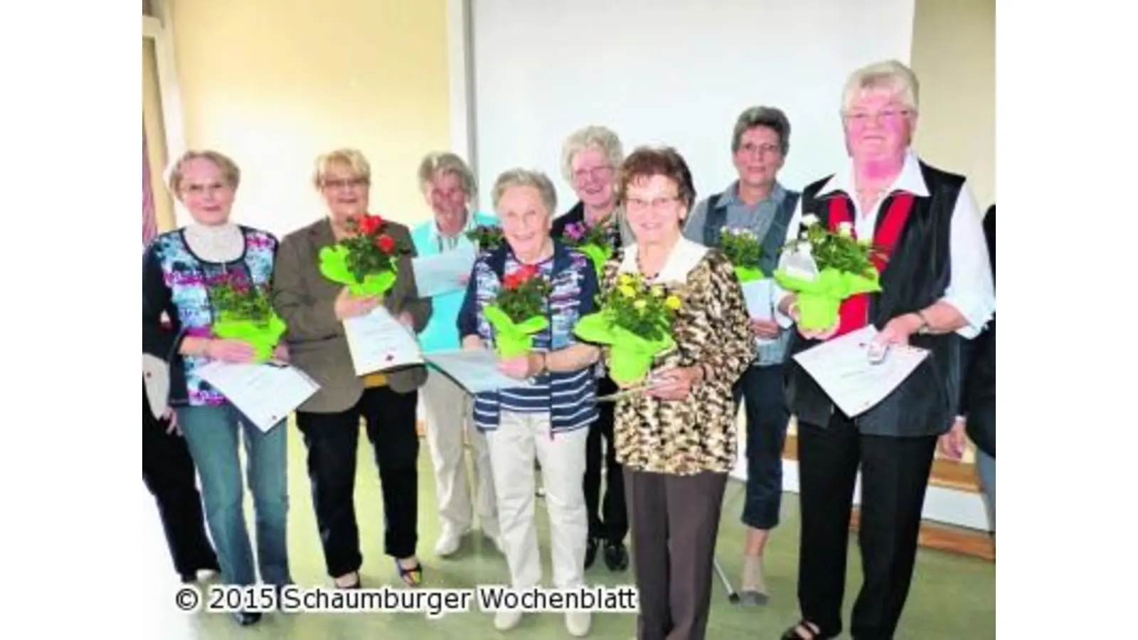 Im Stricken ist das DRK nicht zu stoppen (Foto: red)