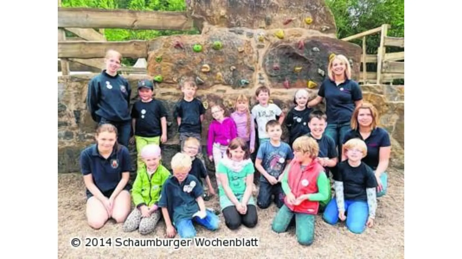 Löschmeister klettern in die Höhe (Foto: mk)