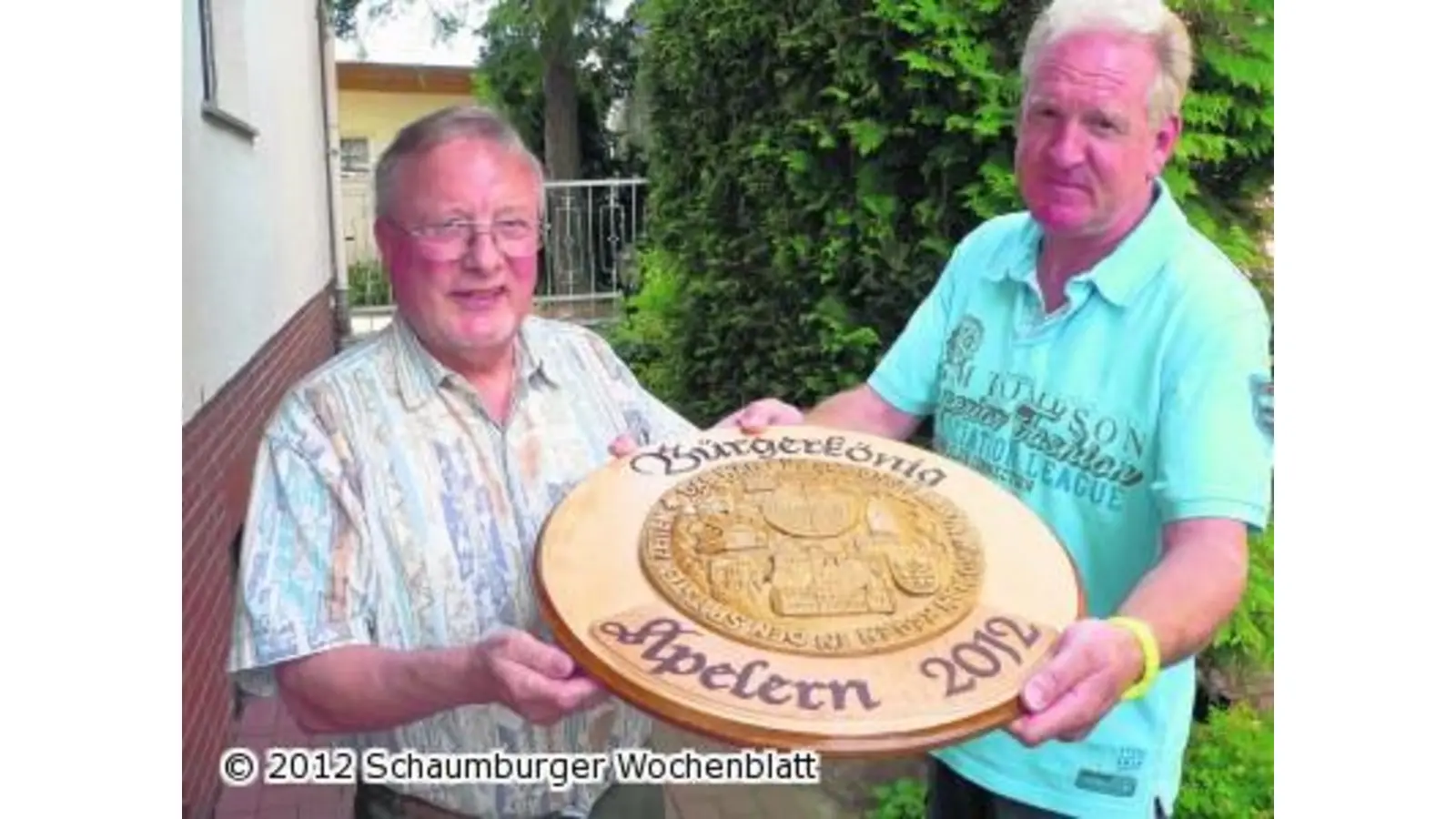Die Tafel ist ein echter Schmuck (Foto: al)