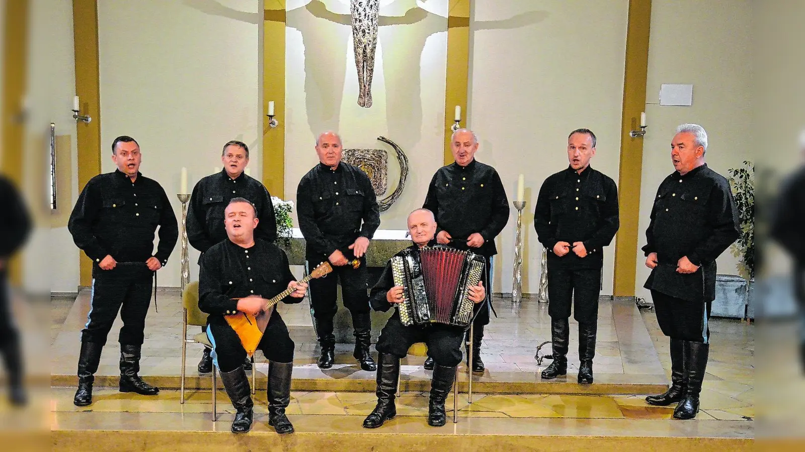 Der Ural Kosaken Chor begeistert seine Zuhörer (Foto: red)