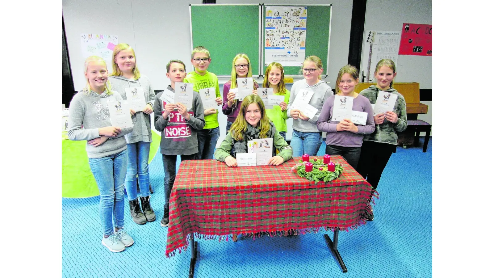 Schüler messen sich beim Lesen (Foto: red)
