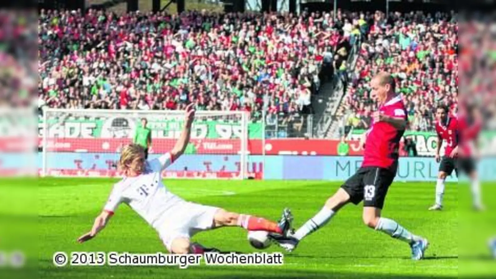 München darf in Hannover Fußballparty feiern (Foto: bb)