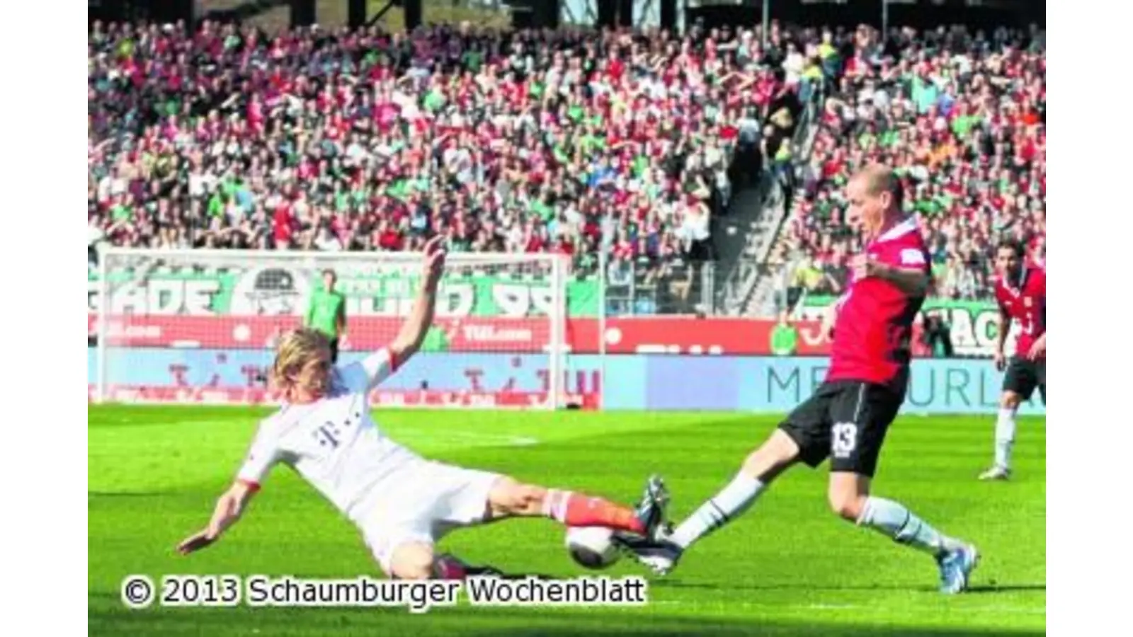 München darf in Hannover Fußballparty feiern (Foto: bb)