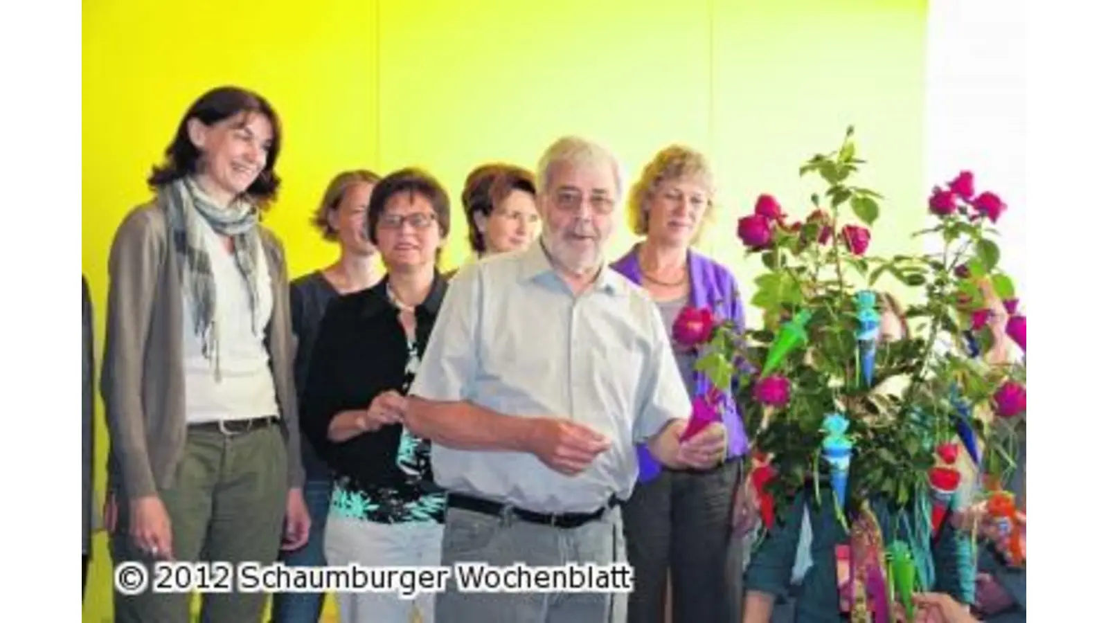 Eine kleine Feierstunde (Foto: sb)