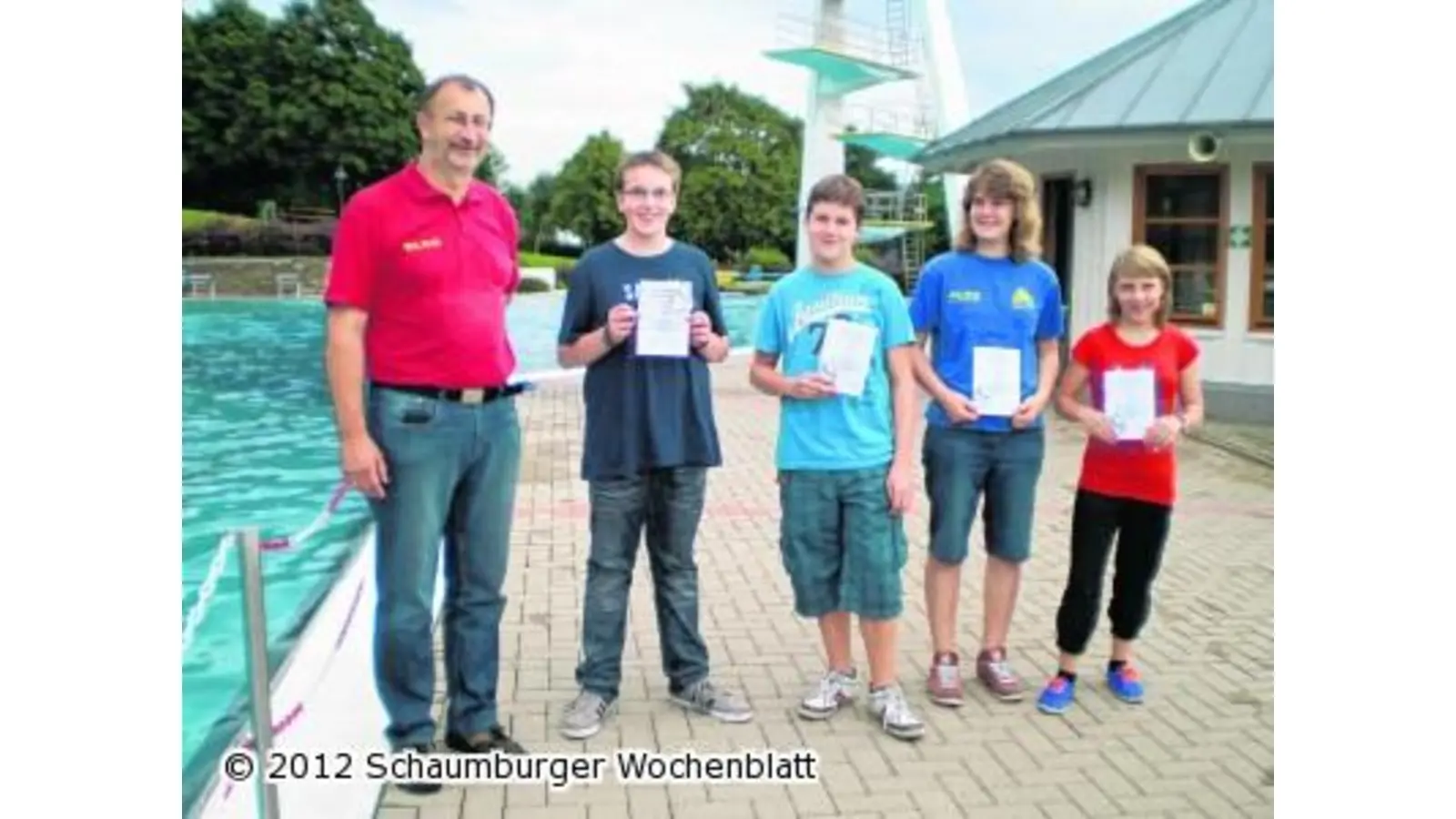 Sieben neue Schnorcheltaucher (Foto: red)
