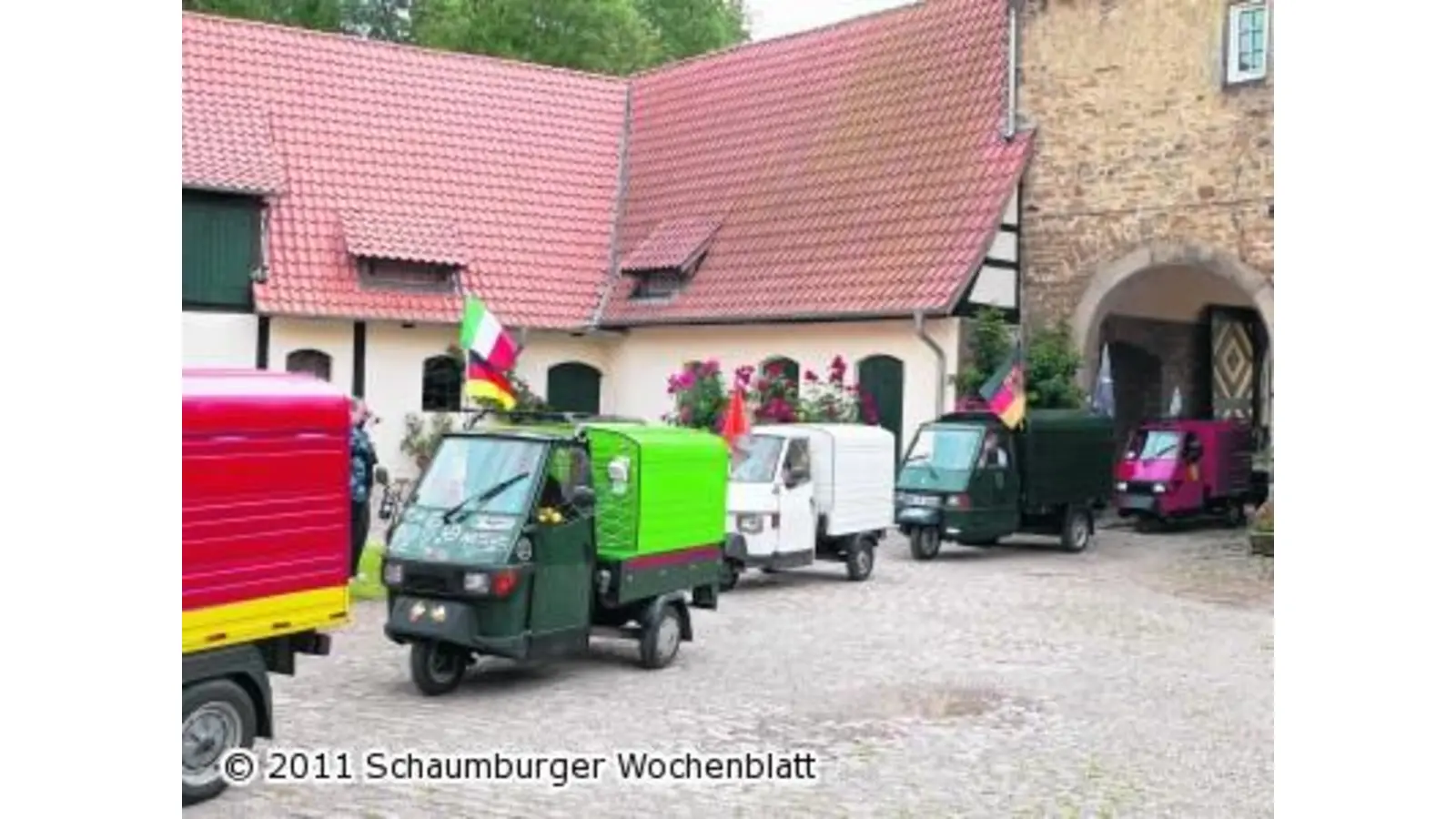 Blechbienen knattern bis zur Windmühle (Foto: al)