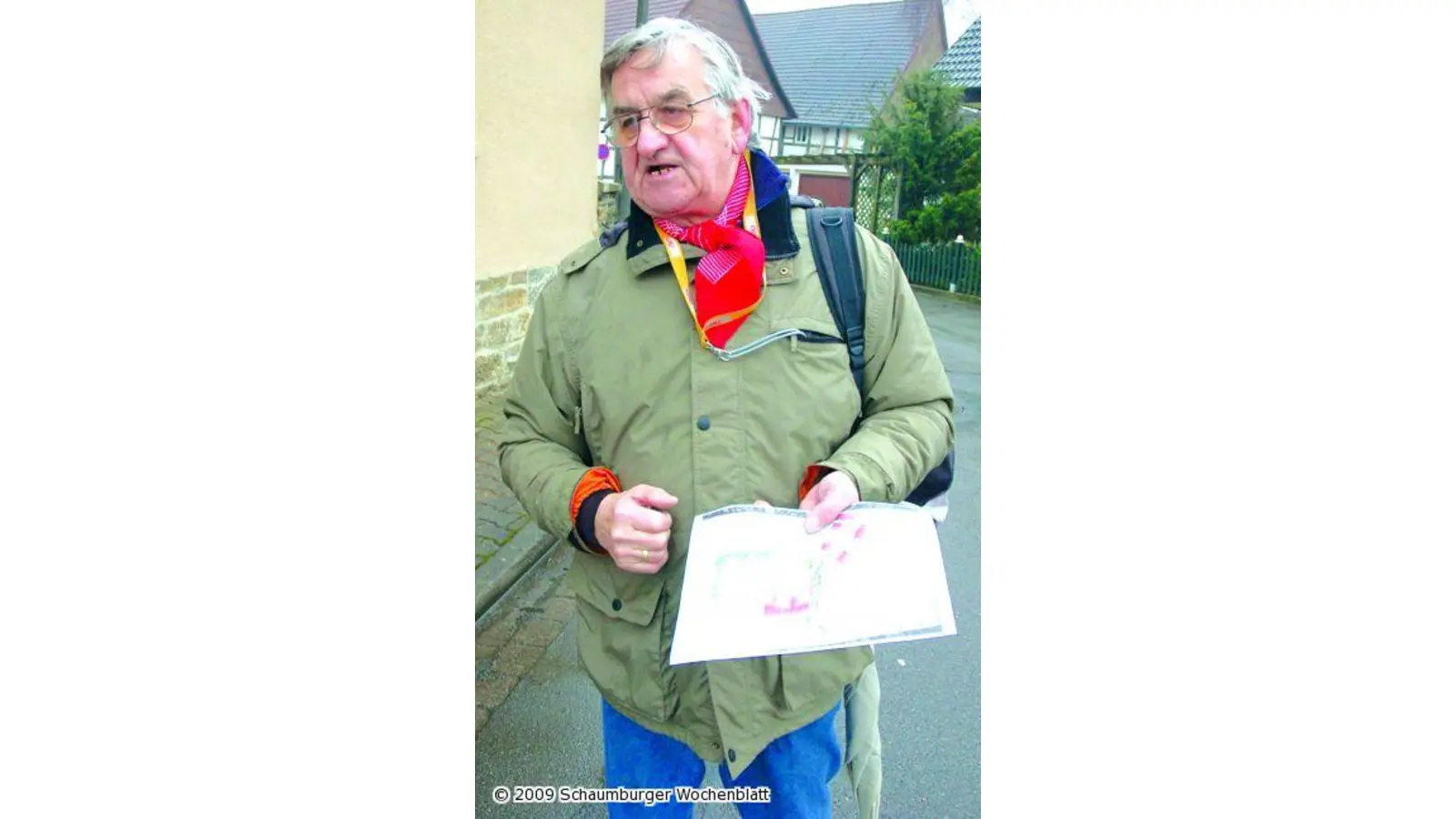 Auskünfte bei Stadtspaziergang (Foto: wtz)