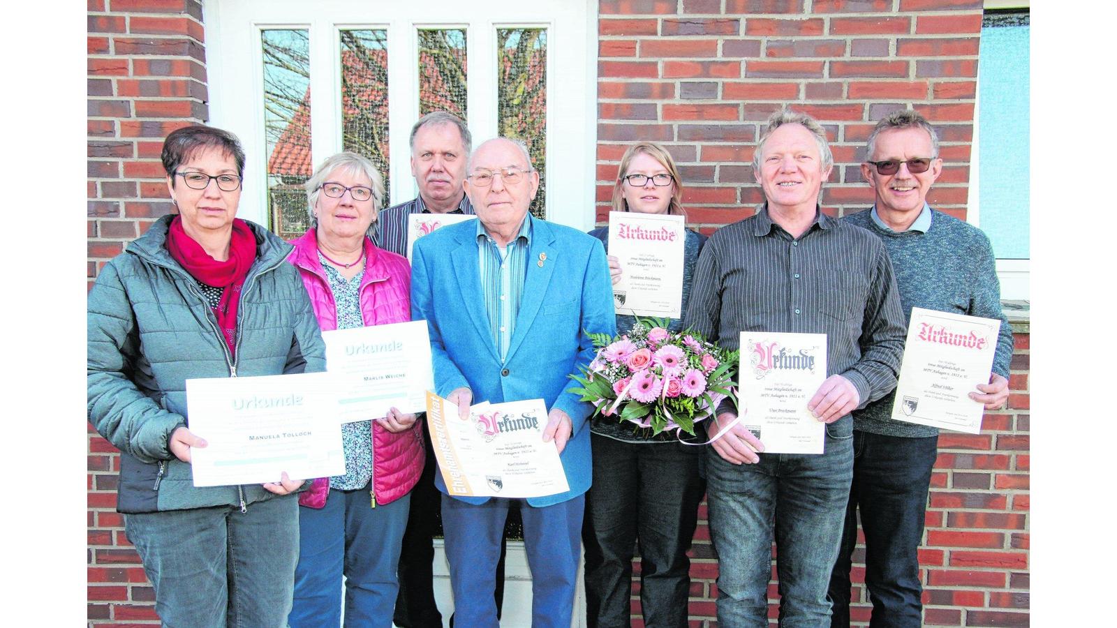 Karl Hoheisel bereits 70 Jahre Mitglied im MTV Schaumburger Wochenblatt