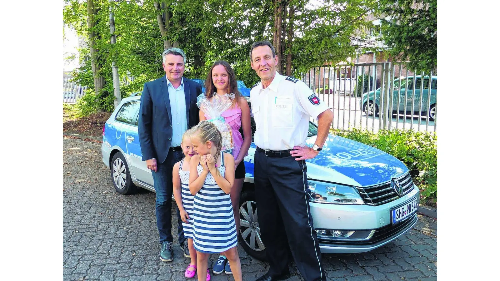 15-Jährige von der Polizei für Zivilcourage belobigt (Foto: km)