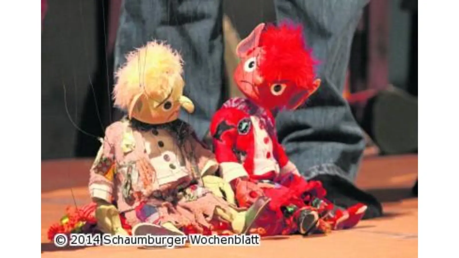 Kleine Kobolde zu Besuch in der Festhalle (Foto: bb)