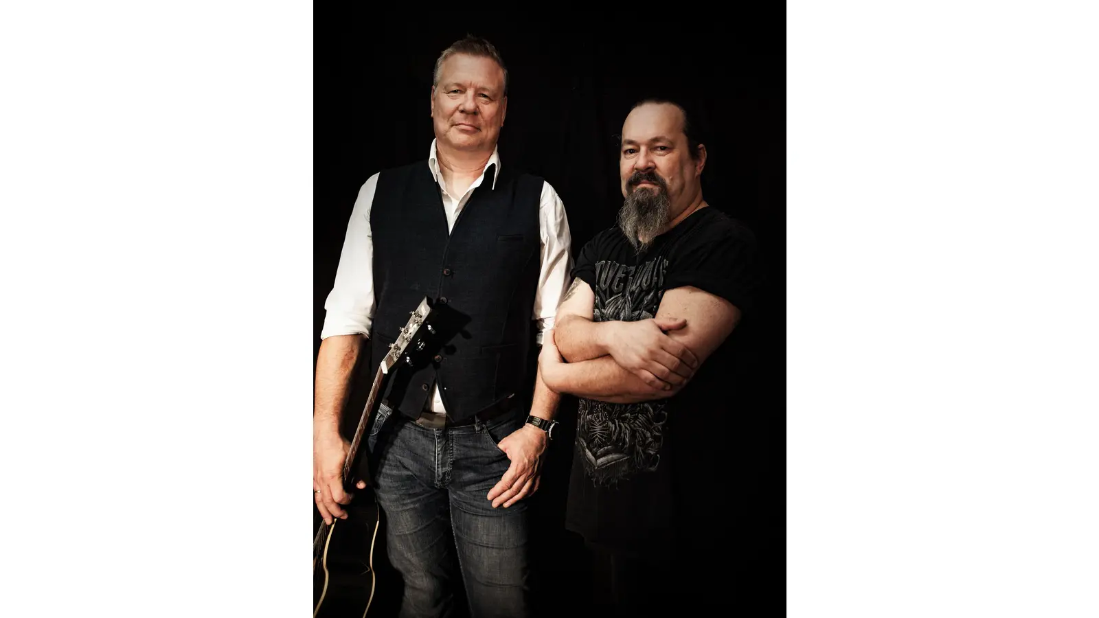 Mr. Blues &amp; Sir Metal spielen im Trafohaus. (Foto: Frank Rubba)