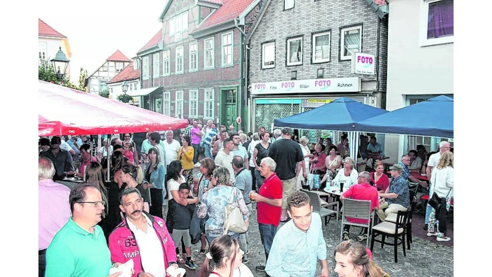 Ein Stück Italien in Obernkirchens Fußgängerzone (Foto: jh)