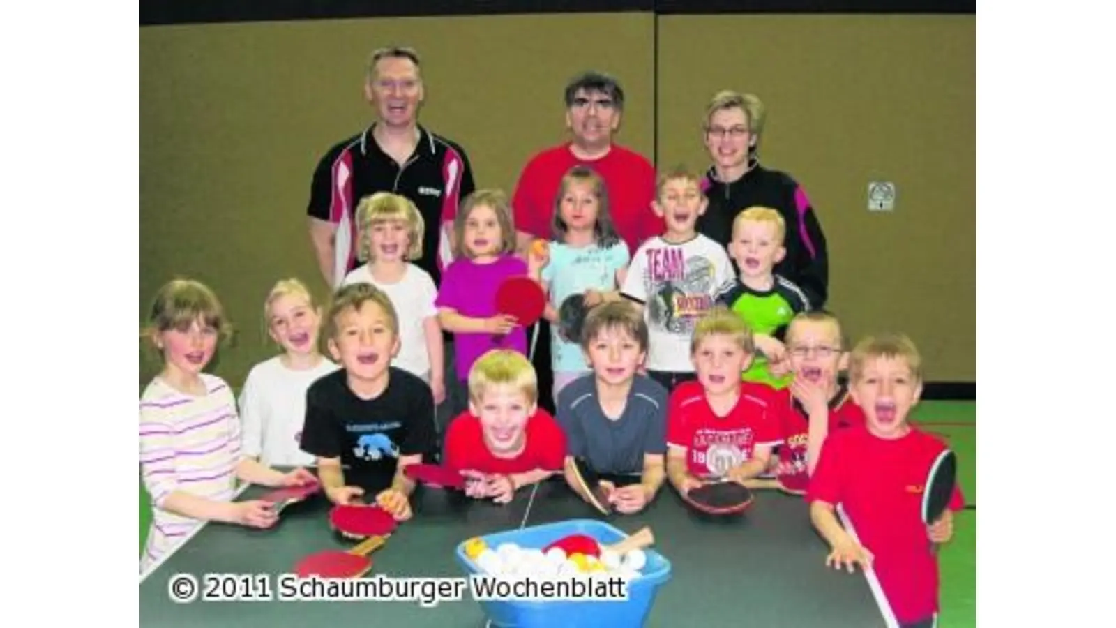 Neue Trainingsgruppe für Tischtennis in Rodenberg (Foto: pd)