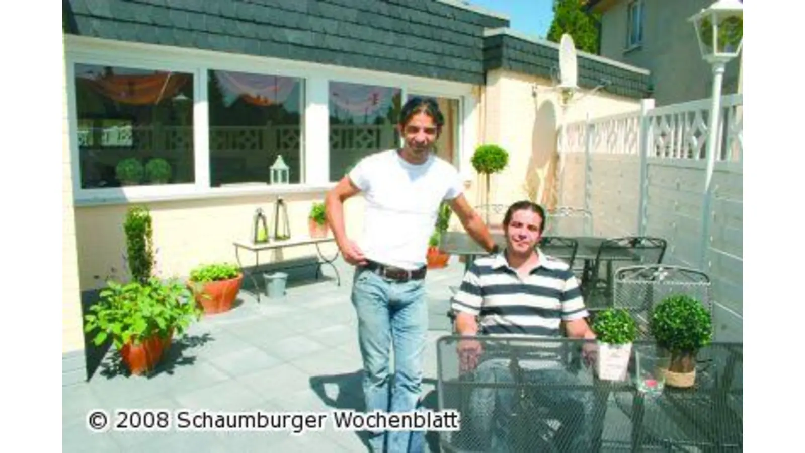 Pizzeria Roma in mediterranem Flair (Foto: bb)