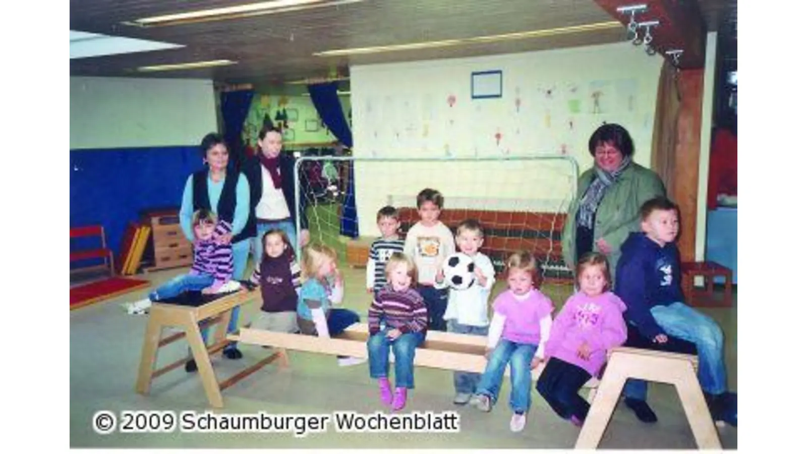 Kindergarten wird beschenkt (Foto: rp)